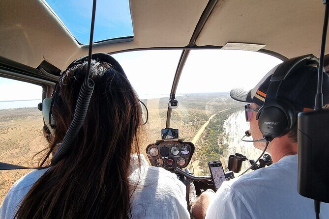 Scenic Helicopter Flight to Menindee Lakes - Key Points