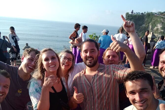 Scenic South Bali Uluwatu Kecak Fire Dance Private Guided Tour - Melasti Beach: White Sands & Serenity