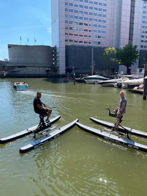 Schiller Water Bike Rental in Maritime District Rotterdam - The Idea Behind the Experience