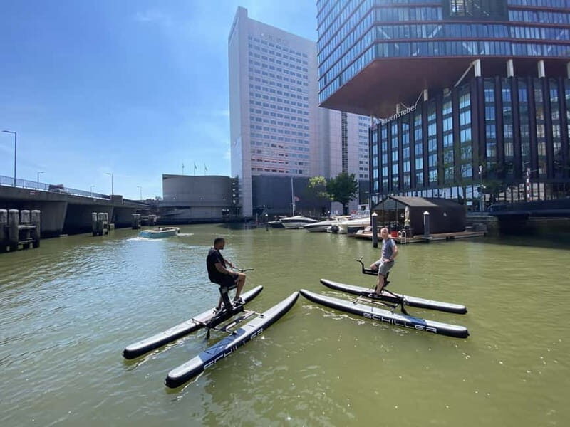 Schiller Water Bike Rental in Maritime District Rotterdam - Detailed Breakdown of the Route