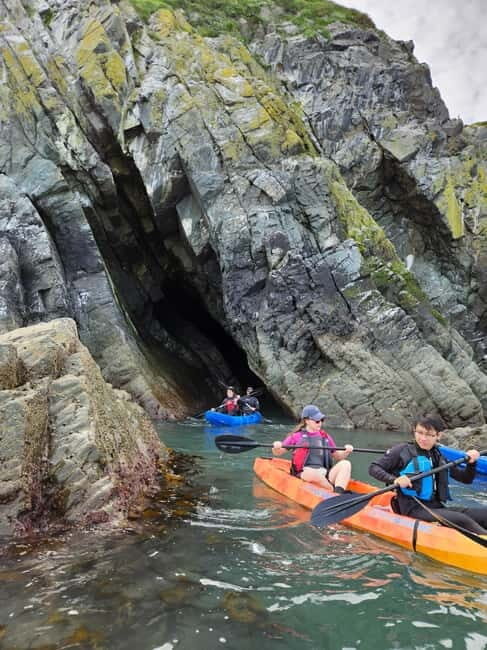 Sea Kayaking around Bray Head with Pictures - Key Points