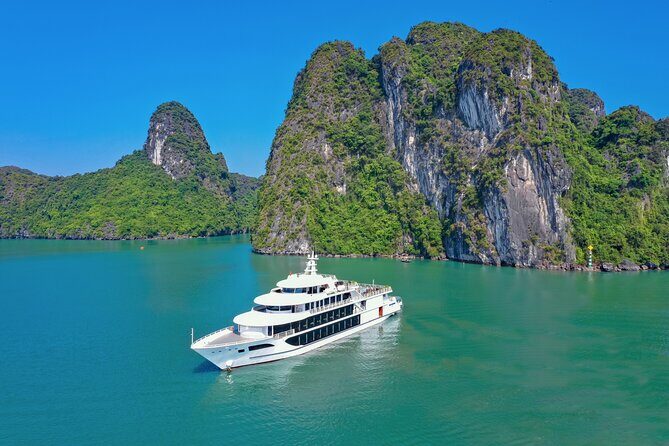 Sea Octopus Luxury Day Cruise in Halong With Transfer Roundtrip - Key Points