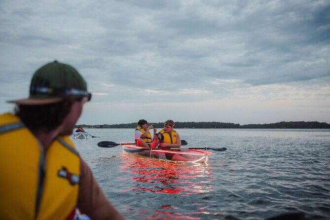 Seafood Sunset Paddle Tour on Lake Macquarie - Returning and Reflecting