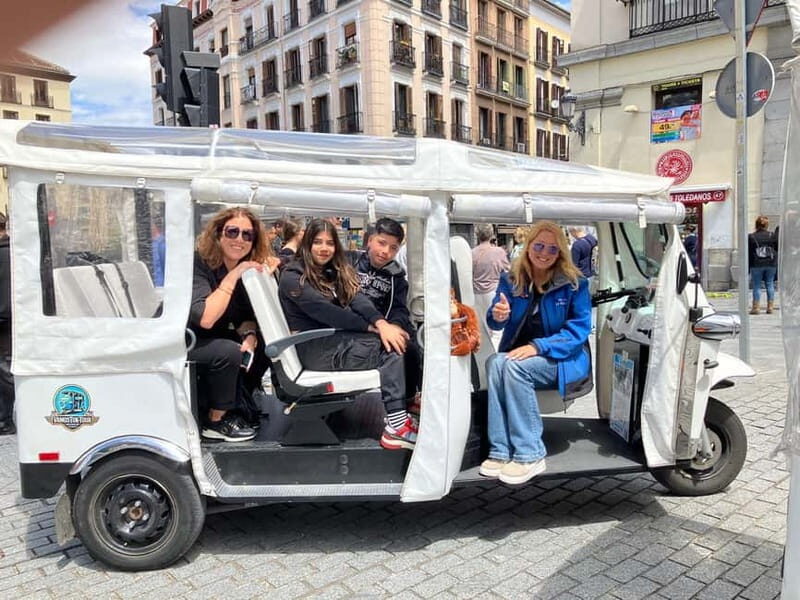 "See Madrid Differently: A Premium Private Tuk Tuk Ride" - FAQs