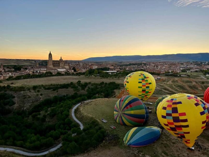 Segovia: Hot-air balloon ride with cava toast - The Practicalities