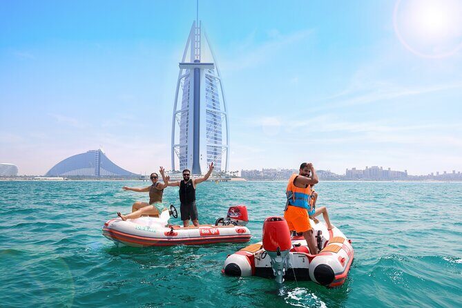 Self Drive boat tour Dubai : JBR, Atlantis and Burj Al Arab - The Sum Up