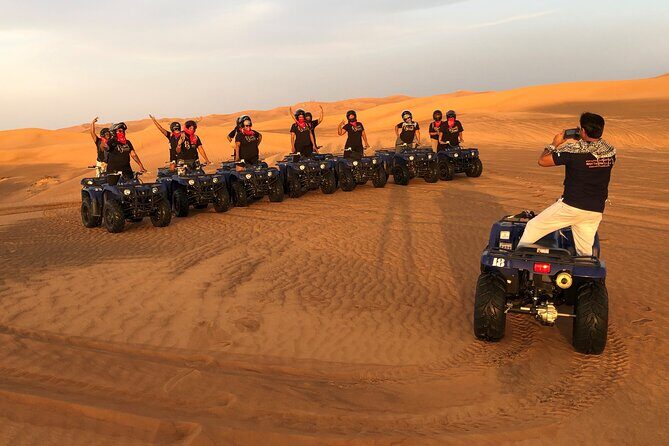 Self-drive Quad Bike with Sand Boarding and Camel Ride in Dubai - Key Points