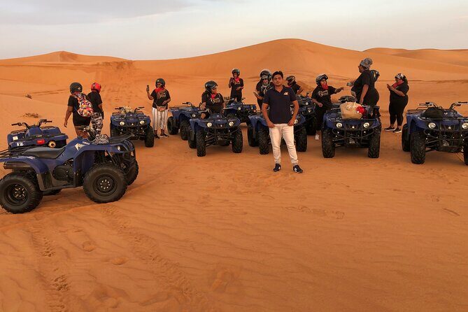 Self-drive Quad Bike with Sand Boarding and Camel Ride in Dubai - FAQ