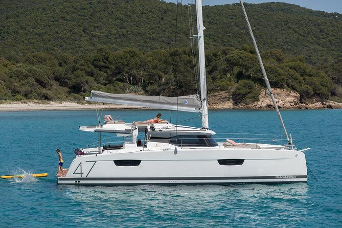 semi-private-brand-new-catamaran-cruise-in-mykonos-with-meal-drinks-transport