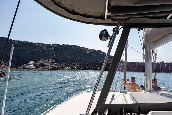 semi-private-santorini-catamaran-tour