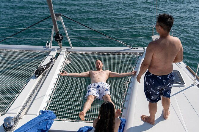 semi-private-santorini-catamaran-tour