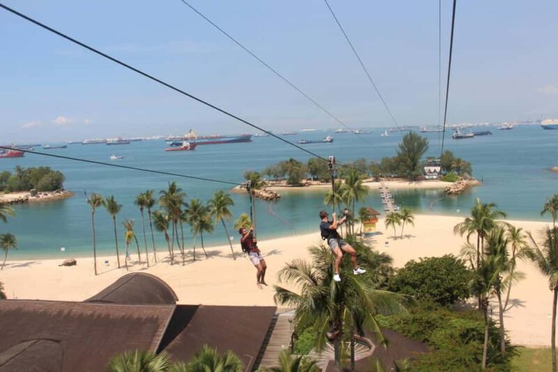 Sentosa Island: Ticket to Mega Adventure Park - High Ropes Challenge: The MegaClimb