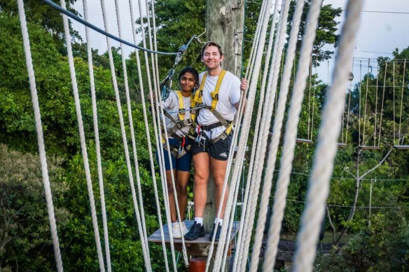 Sentosa Island: Ticket to Mega Adventure Park - The MegaBounce: Bungee-Trampoline Fun