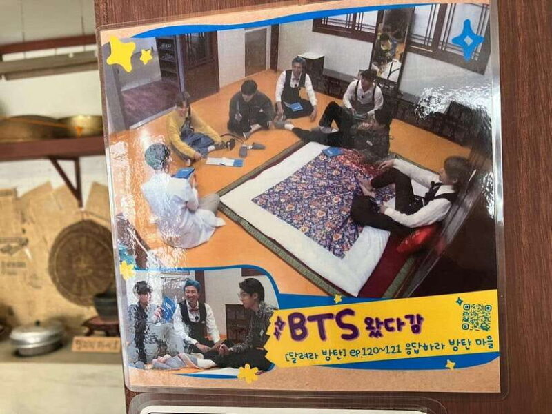 Seoul: ARMY Must Visit BTS Tour - Concluding at Yoojung Sikdang