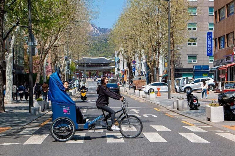 Seoul: Bukchon Pedicab Tour & Dancheong Experience - The Itinerary in Detail
