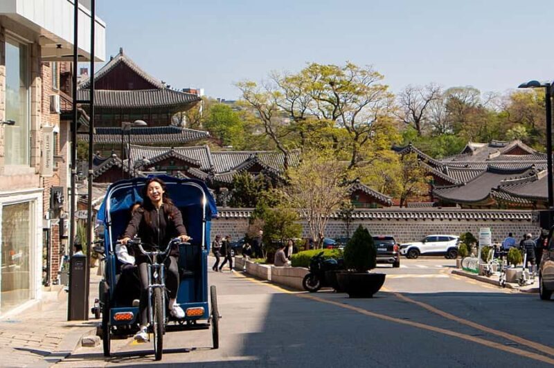 Seoul: Bukchon Pedicab Tour & Dancheong Experience - Practical Considerations
