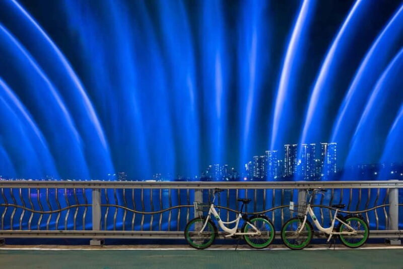 Seoul: Han River Sunset Bike Tour with Rainbow Fountain Show - FAQs