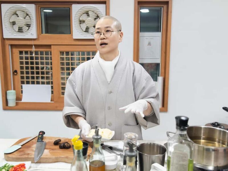 Seoul: Korean Buddhist Temple Food Cooking Class With a Monk - Practical Details and What to Expect