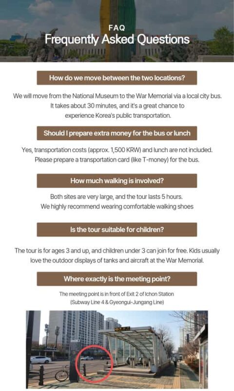 Seoul: National Museum & War Memorial Private Guided Tour - The Sum Up