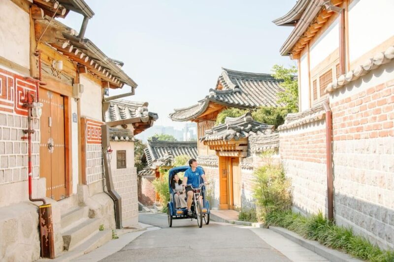 Seoul Private Pedicab Tour : Bukchon Anguk Hanok Village - Key Points