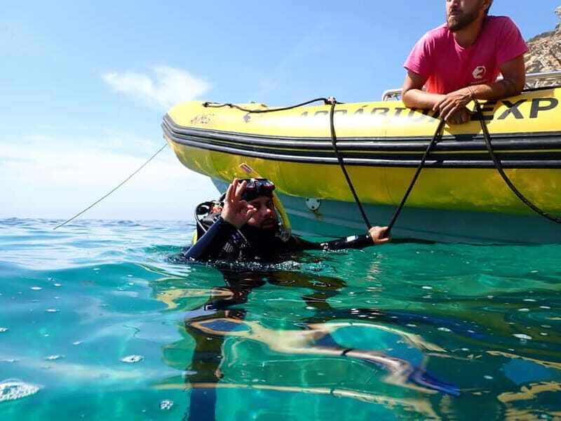 Sesimbra: Scuba Diving Experience with photos included - An Underwater Adventure in the Heart of Portugal