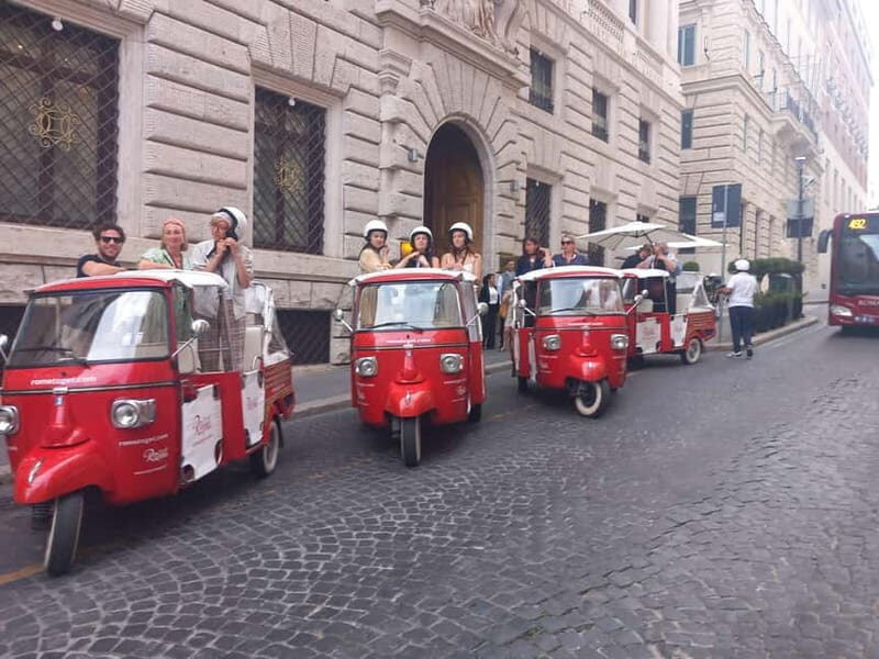 Seven Hills of Rome Tuk-Tuk Tour with Gastronomic Break - What’s Included & What’s Not