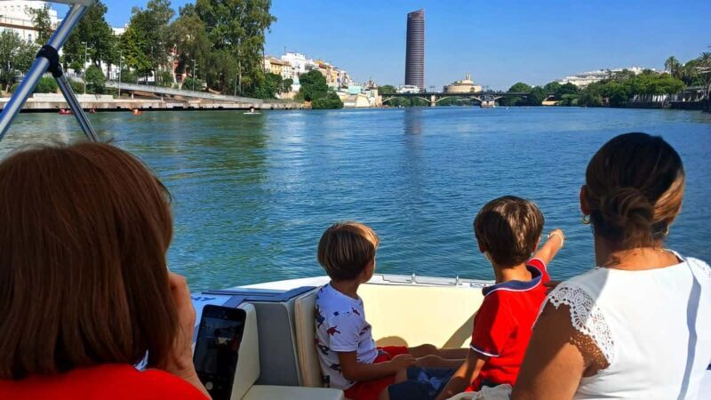 Seville from the River: Electric water taxi ride, TAXI SHIP. - Authentic Traveler Feedback