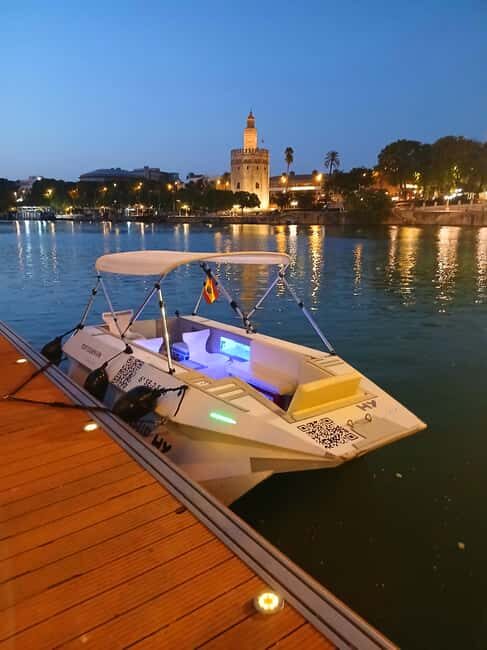 Seville from the River: Electric water taxi ride, TAXI SHIP. - Who Will Love This Tour?
