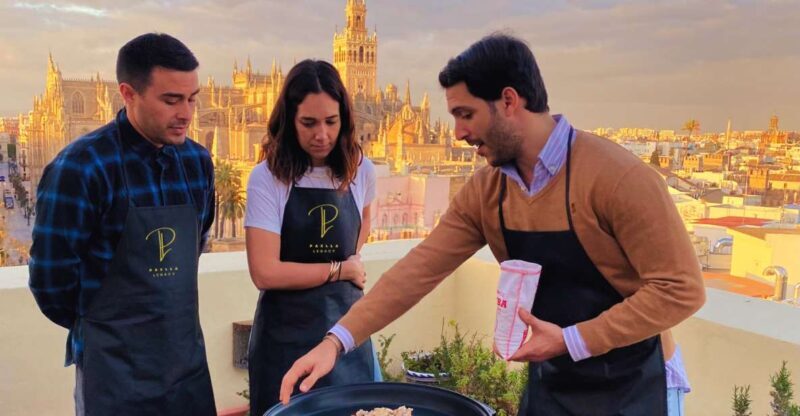 Seville: Paella Cooking Class & 30-Min Local Expert Q&A - The Souvenir and Final Touches