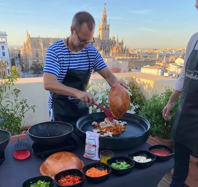 Seville: Private Paella Cooking Class with Cathedral Views - Who Should Consider This Tour?