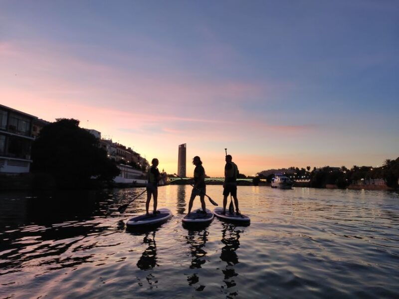 seville-sunset-and-evening-paddle-boarding-tour