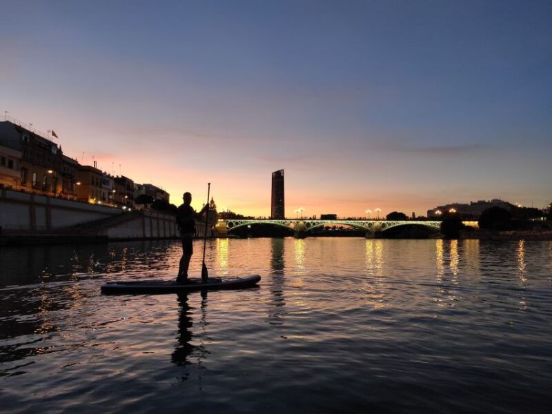 seville-sunset-and-evening-paddle-boarding-tour