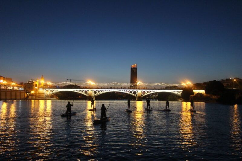 seville-sunset-and-evening-paddle-boarding-tour