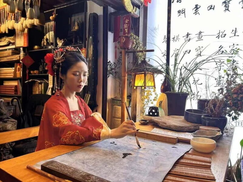 Shanghai Calligraphy Workshop & Tour in Qibao Ancient Town - Introduction: A Cultural Journey in Shanghai’s Historic Charm