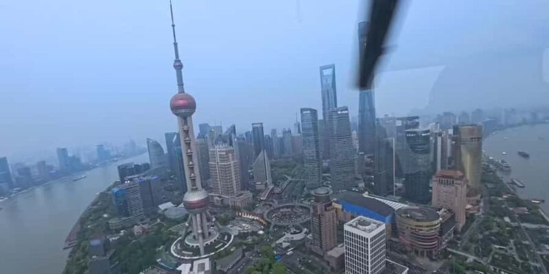 Shanghai Helicopter Sightseeing  Privately Arranged Flight - Key Points