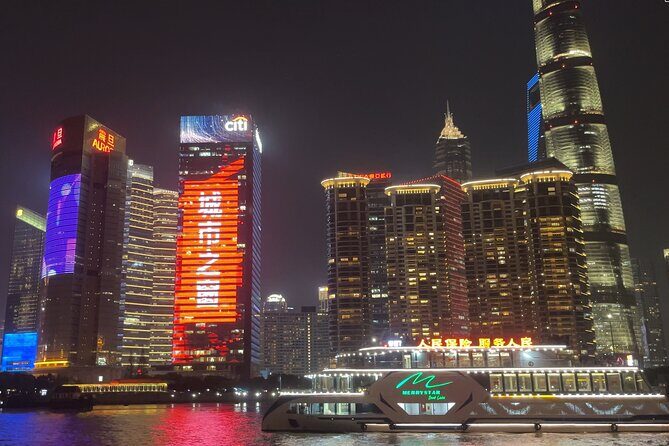 Shanghai Night River Cruise on Huangpu River - Key Points