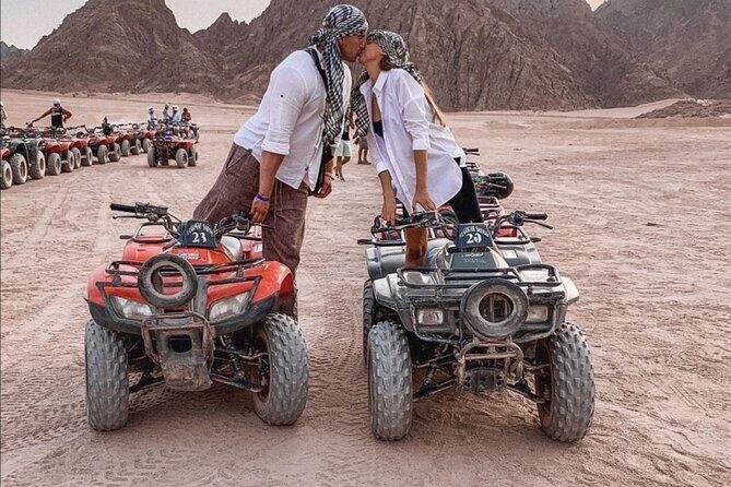 Sharm: Quad Bike or Car Buggy, Camel ride & optional VIP Bedouin Dinner & Show - What’s Included and What’s Not