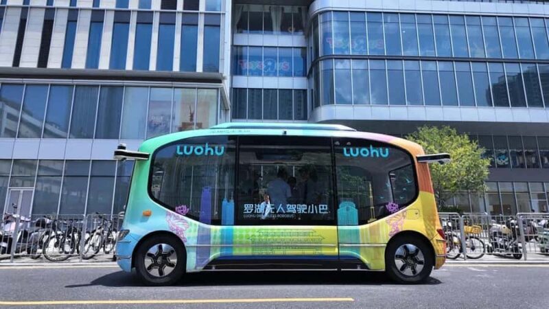 Shenzhen: Future Autonomous Taxis, Buses, Delivery & Drones - A Closer Look at the Tour