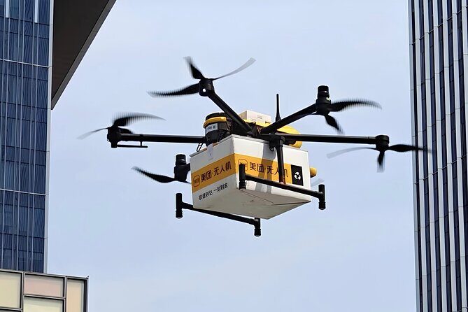 Shenzhen TechTour SelfDriving with 3D Printing and Drone Delivery - Key Points