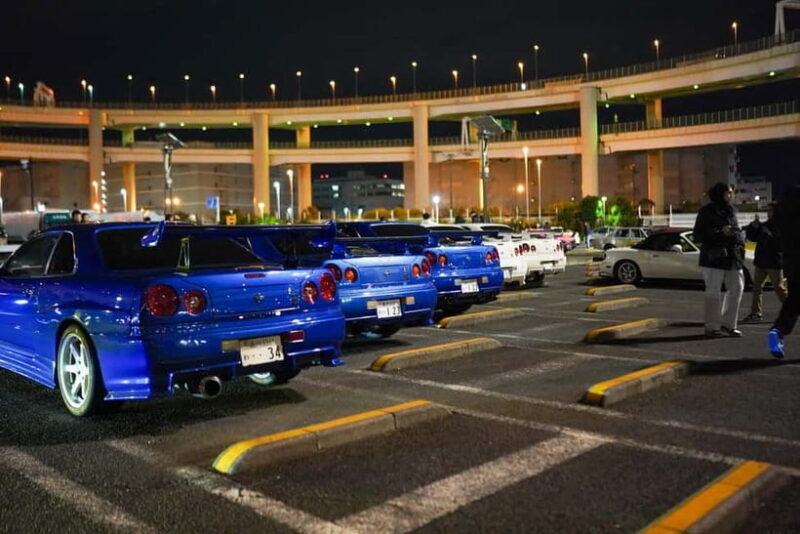 Shibuya City: Daikoku PA GT-R R35, R34, R33 or R32 Tour - The Cars and the Experience