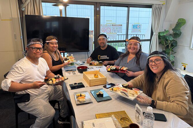 Shibuya Hands On Sushi Making Class with Chef - Key Points