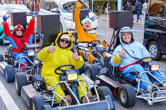 Shinjuku Go Karting Tour with Funny Costume - Key Points