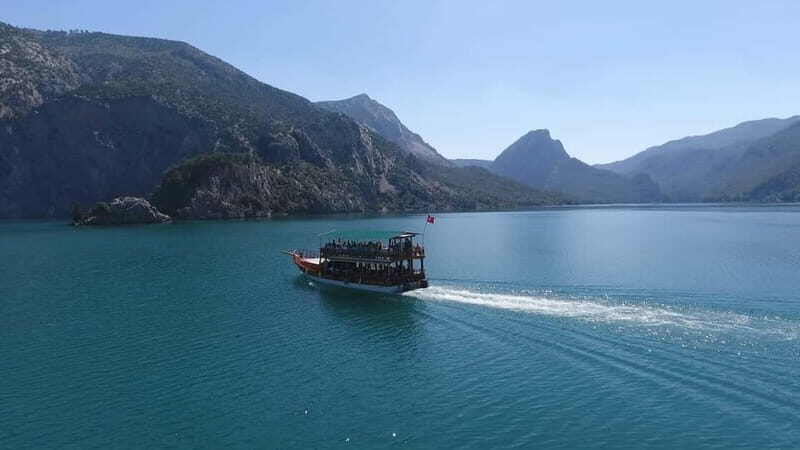 Side: Green Canyon Sunset Cruise & Whirling Dervish Show - The Refreshing Swim Stop