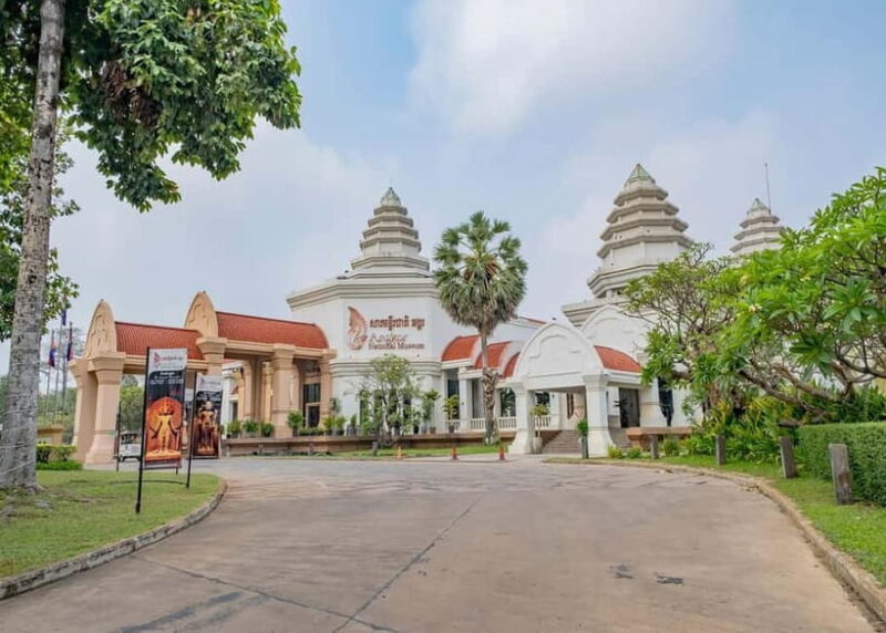 Siem Reap: Angkor National Museum Entry Ticket with Tuk-Tuk - Key Points