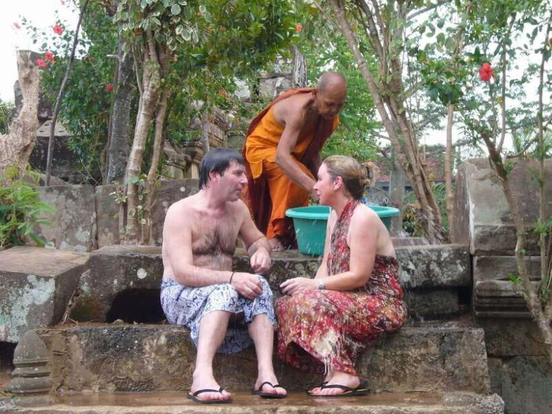 Siem Reap Cambodian Buddhist Water Blessing and Local Market - FAQ
