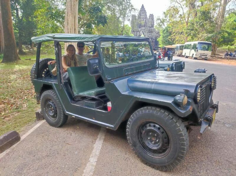 Siem Reap PM: Half-Day Angkor Wat & Ta Prohm by Vintage Jeep - The Journey Through Siem Reap’s Iconic Temples