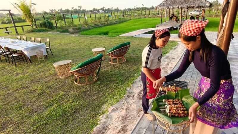 Siem Reap: Rice Field Sunset Drink & Home-Cooked Dinner - Key Points