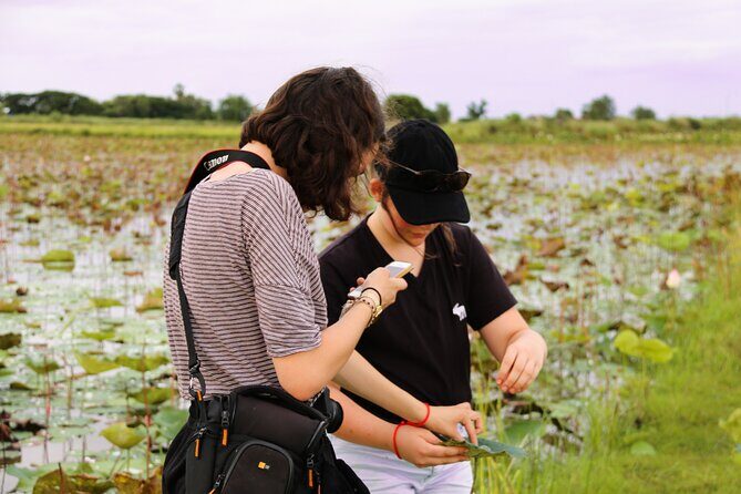 Siem Reap Village Tour - Scenic Sunset at the Lotus Farm