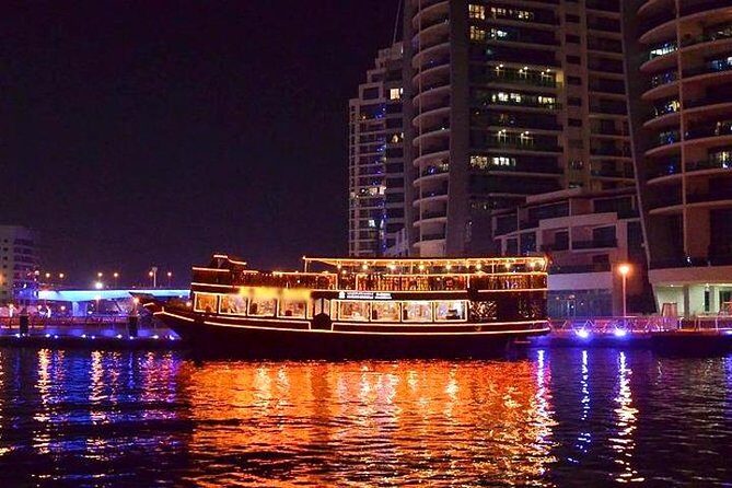Sightseeing Dhow Cruise Dinner - Key Points
