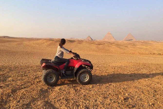 Sightseeing Private Tour to Giza Pyramids Sphinx & 1 Hour ATV Quad Bike Ride - What to Expect from the Tour